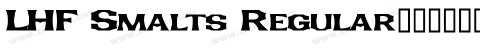 LHF Smalts Regular字体转换